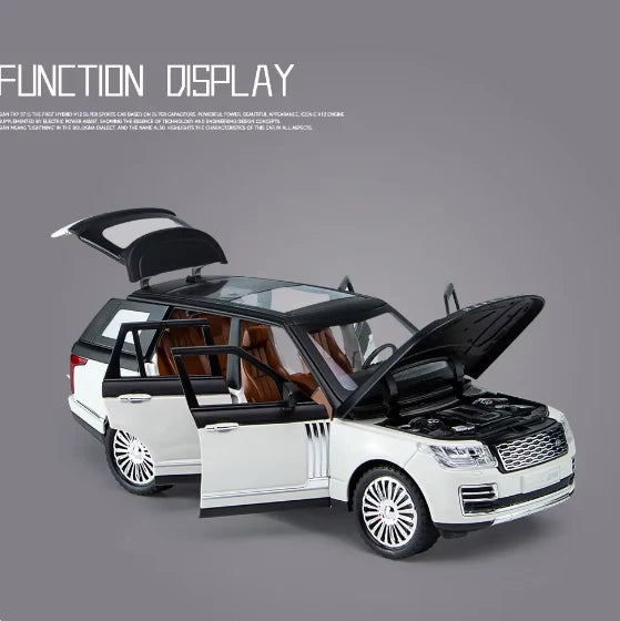 Modèle de voiture de luxe Land Rover Range Rover 1:24.