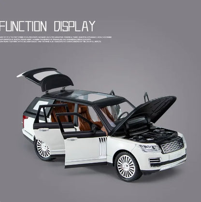 Modèle de voiture de luxe Land Rover Range Rover 1:24.