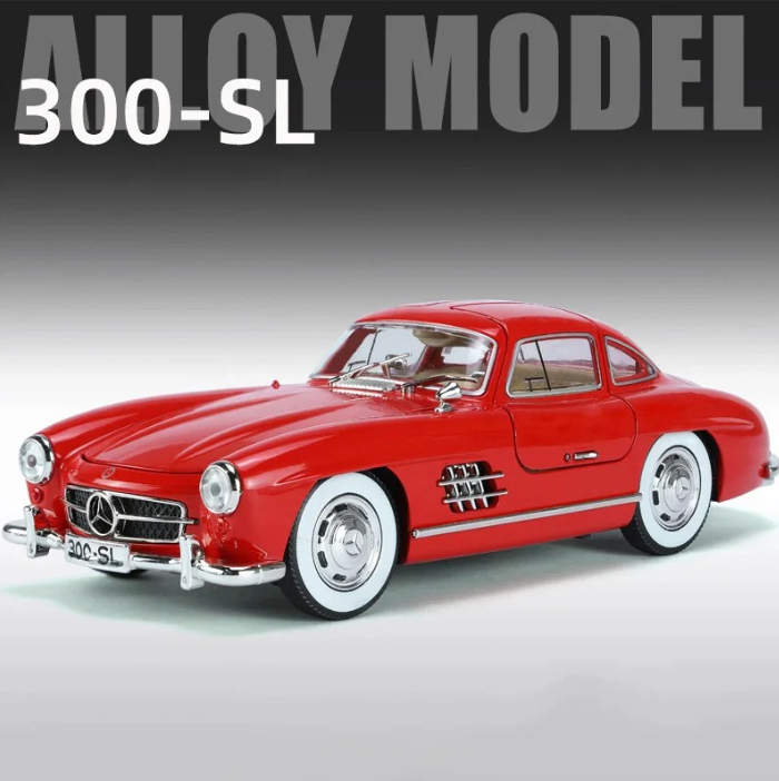 Miniature Mercedes 300sl – Puissance et Luxe à l’Ivoirienne.
