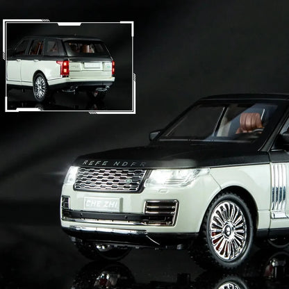 Modèle de voiture de luxe Land Rover Range Rover 1:24.