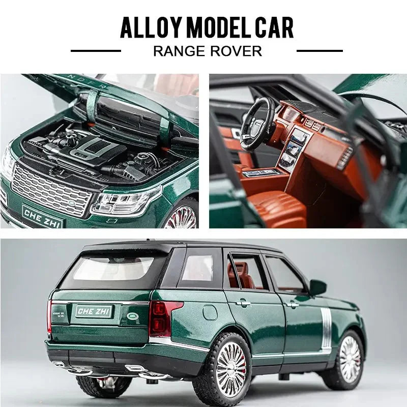 Modèle de voiture de luxe Land Rover Range Rover 1:24.