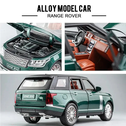 Modèle de voiture de luxe Land Rover Range Rover 1:24.