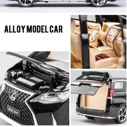 Modèle réduit Lexus LM 300 à l’échelle 1/24.